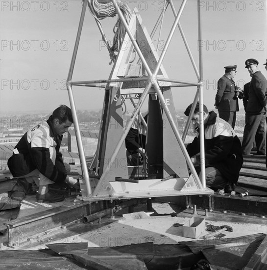 Coventry Cathedral, Priory Street, Coventry, 26/04/1962. Creator: John Laing plc.