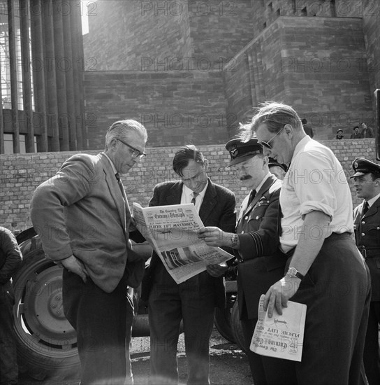 Coventry Cathedral, Priory Street, Coventry, 26 Apr 1962 - 27 Apr 1962. Creator: John Laing plc.