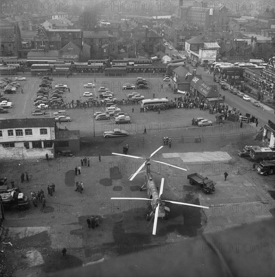 Coventry Cathedral, Priory Street, Coventry, 26/04/1962. Creator: John Laing plc.