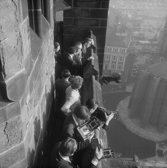 Coventry Cathedral, Priory Street, Coventry, 26/04/1962. Creator: John Laing plc.