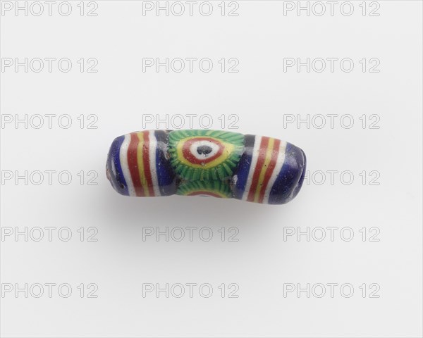 Bead, tubular, 1st century. Creator: Unknown.