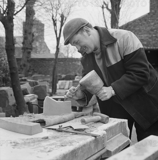 Carlisle Cathedral, Carlisle, Cumbria, 07/03/1967. Creator: John Laing plc.