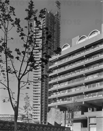 Barbican, City of London, Greater London Authority, 30/10/1969. Creator: John Laing plc.