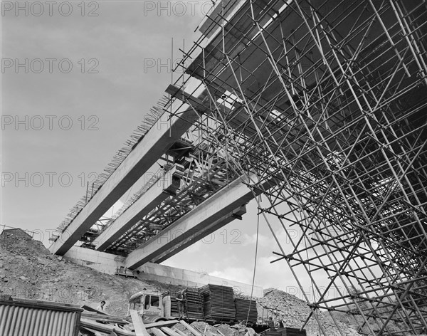 M6 Motorway, Tebay, Eden, Cumbria, 29/07/1969. Creator: John Laing plc.