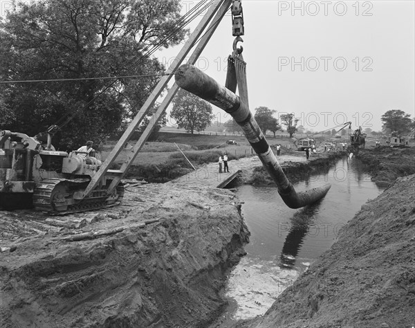 Barlaston, Stafford, Staffordshire, 10/06/1970. Creator: John Laing plc.