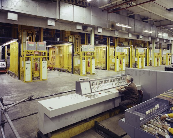 Ford Motor Works, Barking and Dagenham, Greater London Authority, 09/1970. Creator: John Laing plc.