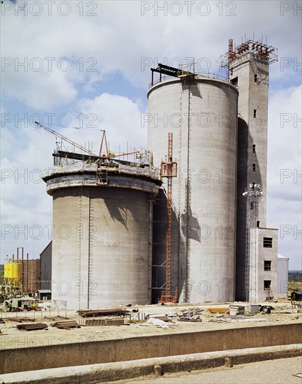 Bury St Edmunds Sugar Beet Factory, Bury St Edmunds, St. Edmundsbury, Suffolk, 7 - 12 May 1973. Creator: John Laing plc.