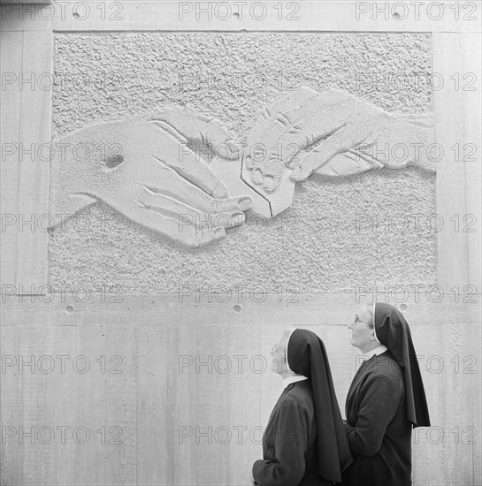 Clifton Cathedral, Clifton Park, Clifton, City of Bristol, 01/06/1973. Creator: John Laing plc.