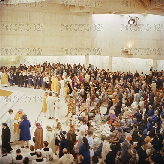 Clifton Cathedral, Clifton Park, Clifton, City of Bristol, 29/06/1973. Creator: John Laing plc.