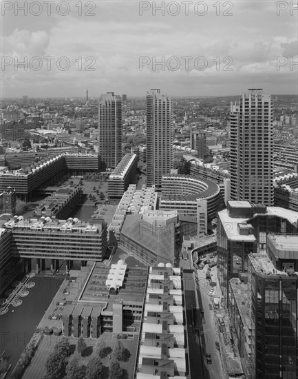 Barbican, City of London, Greater London Authority, 28/05/1981. Creator: John Laing plc.