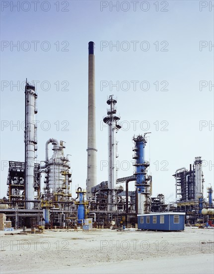 Lindsey Oil Refinery, North Killingholme, North Lincolnshire, North Lincolnshire, 20/05/1981. Creator: John Laing plc.