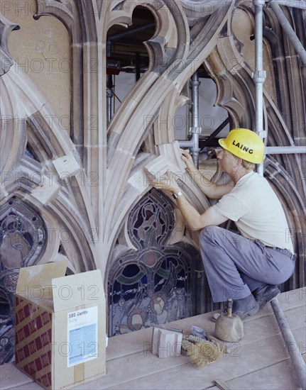 Carlisle Cathedral, Carlisle, Cumbria, 19/07/1983. Creator: John Laing plc.