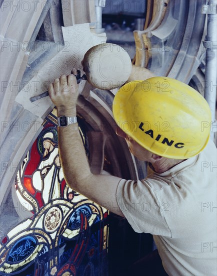 Carlisle Cathedral, Carlisle, Cumbria, 19/07/1983. Creator: John Laing plc.