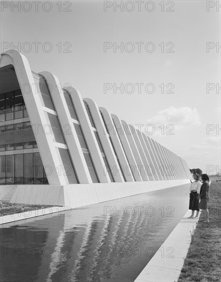 Napp Laboratories, Milton Road, Cambridge Science Park, Milton, Cambridgeshire, 06/09/1983. Creator: John Laing plc.