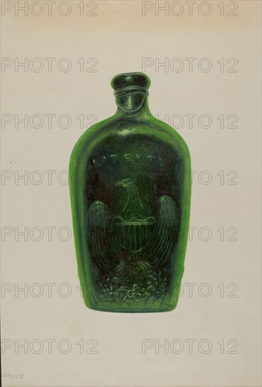 Liberty Bottle, 1935/1942. Creator: Maud M Holme.