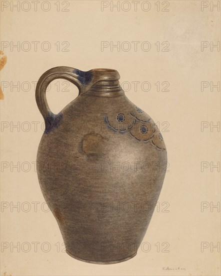 Jug, c. 1937. Creator: Nicholas Amantea.