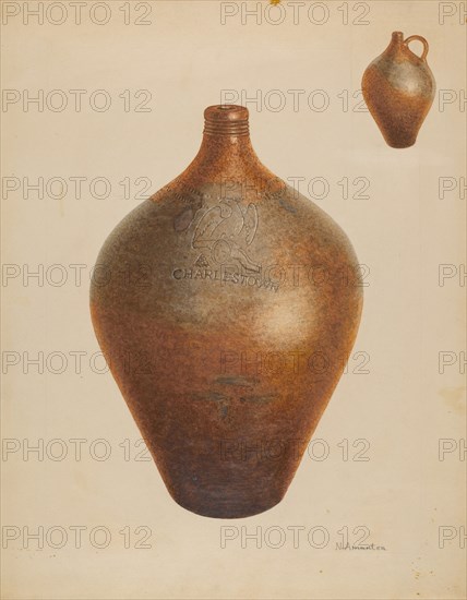 Jug, c. 1937. Creator: Nicholas Amantea.