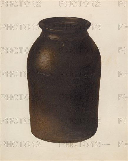 Jar, c. 1939. Creator: Nicholas Amantea.