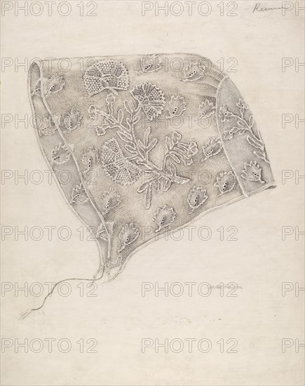 Infant's Cap, c. 1939. Creator: Grace Halpin.