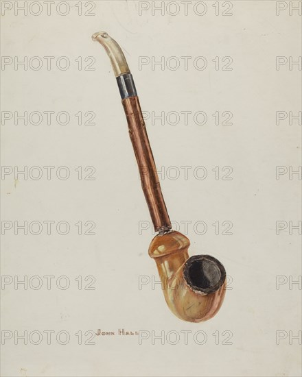 Pipe, c. 1940. Creator: John Hall.