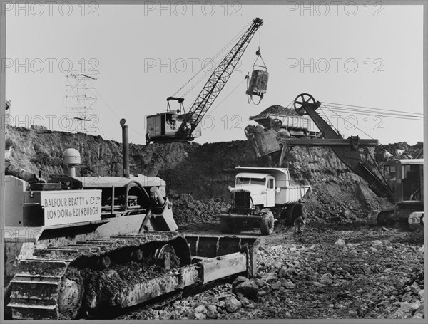 Berkeley Power Station, Berkeley, Ham and Stone, Stroud, Gloucestershire, probably 1957. Creator: John Laing plc.