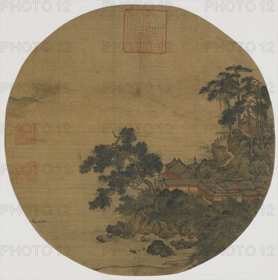 Pure Sanctuary with Pine Grown Stairs, Ming dynasty, 15th-16th century. Creator: Unknown.