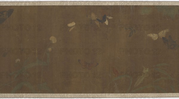 Flowers, butterflies and other insects, Ming dynasty, 1368-1644. Creator: Unknown.