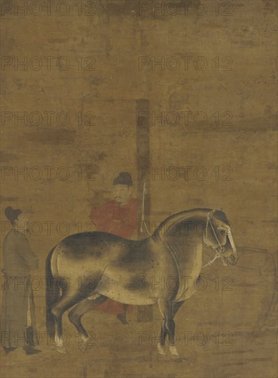 Evaluating a Horse, Ming dynasty, 1368-1644. Creator: Unknown.