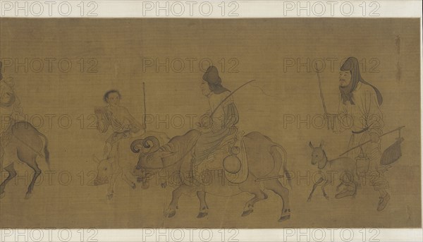 Returning Home after Harvest, Possibly Ming dynasty, (17th century?). Creator: Unknown.