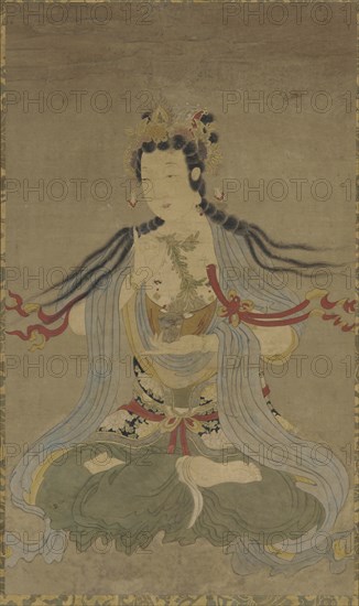 Willow-branch Guanyin, Ming dynasty, 17th century. Creator: Unknown.