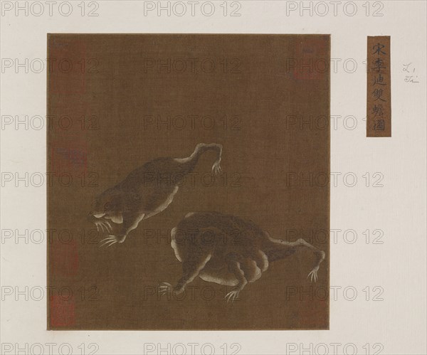 A Pair of Three-legged Toads, Ming dynasty, 1368-1644. Creator: Unknown.