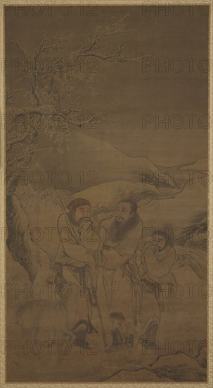 The Tearful Parting of Su Wu and Li Ling, Ming dynasty, 16th century. Creator: Unknown.