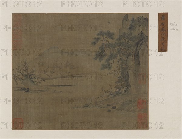 Pavilion on the spring river, Ming or Qing dynasty, 16th-19th century. Creator: Unknown.