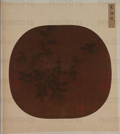 Spray of roses, Ming dynasty, 1368-1644. Creator: Unknown.