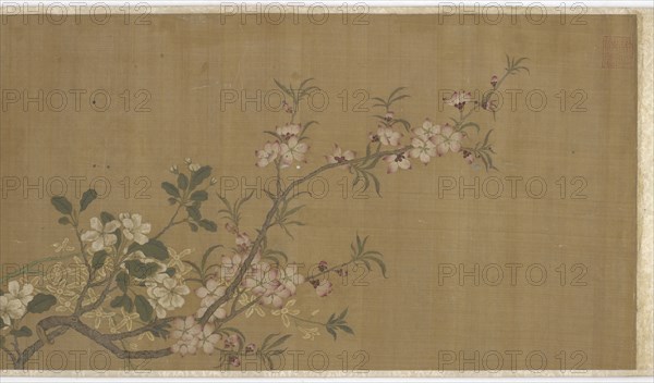 Flowers, Ming dynasty, 16th-17th century. Creator: Unknown.
