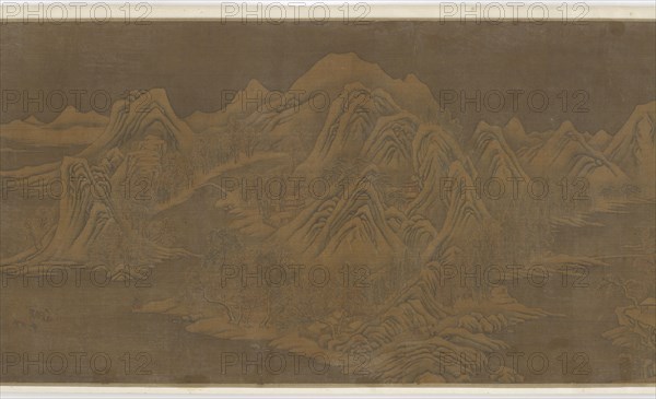 Traveling in Snowy Mountains, Ming or Qing dynasty, 17th century. Creator: Unknown.
