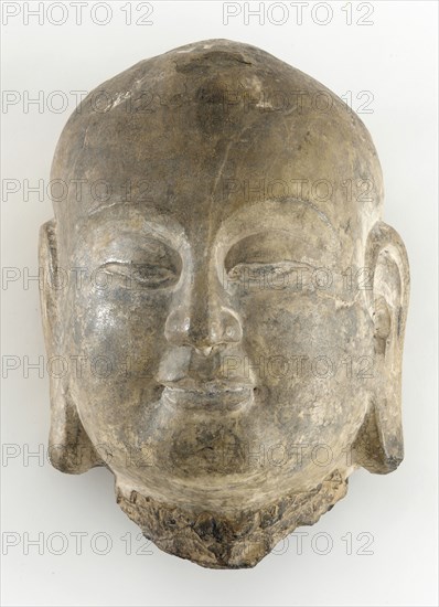 Head of the disciple Ananda, Northern Qi dynasty, 550-577. Creator: Unknown.