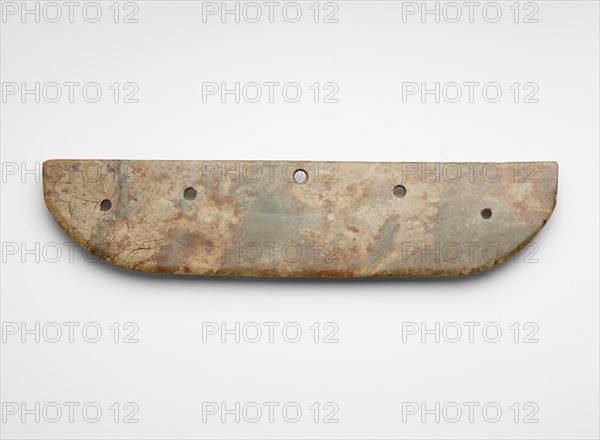 Harvesting knife (hu ?), fragment, Late Neolithic period, ca. 3000-1700 BCE. Creator: Unknown.