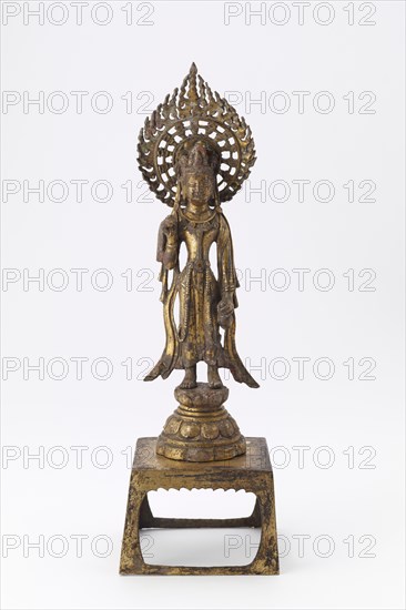 Standing Bodhisattva Guanyin (Sanskrit Avalokiteshvara), Sui dynasty, 581-618. Creator: Unknown.