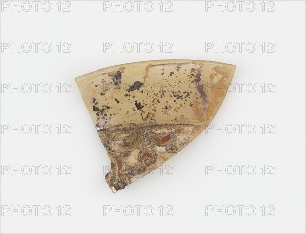 Islamic Glass Fragment, circa 900-1400. Creator: Unknown.