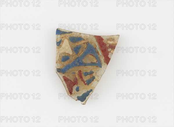 Islamic Glass Fragment, circa 900-1400. Creator: Unknown.