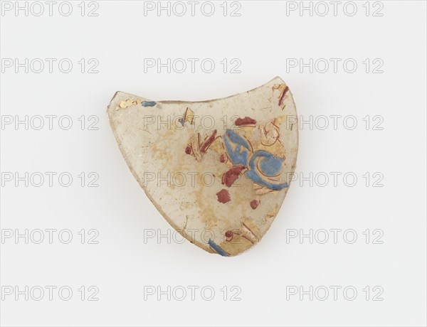 Islamic Glass Fragment, circa 900-1400. Creator: Unknown.