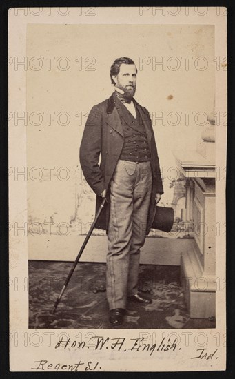 Portrait of William Hayden English (1822-1896), Before 1896. Creator: Edward Anthony.
