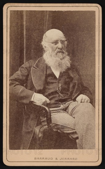 Portrait of J. H. Silbert, Before 1877. Creator: Barraud & Jerrard.