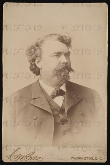 Portrait of Alexander Brown (1843-1906), Before 1893. Creator: Charles Milton Bell.
