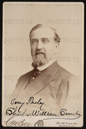 Portrait of Charles William Coombs, Before 1893. Creator: Charles Milton Bell.