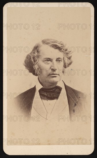 Portrait of Charles Sumner (1811-1874), Before 1874. Creator: James Wallace Black.