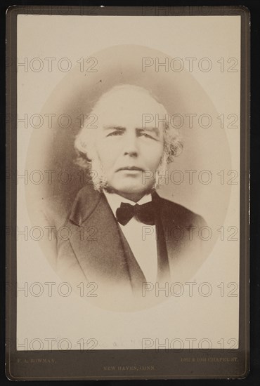 Portrait of William Augustus Norton (1810-1883), Circa 1880. Creator: Frank Augustus Bowman.