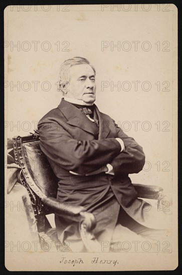 Portrait of Joseph Henry (1797-1878), Between 1868 and 1878. Creator: Brady's National Photographic Portrait Galleries.