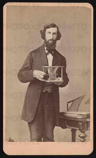 Portrait of Samuel Edward Warren (1831-1909), Before 1877. Creator: James M Capper.